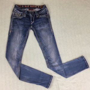 Rock Revival Kailyn Super Skinny Embellished Jeans